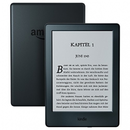 Der neue Kindle eReader, 15,2 cm (6 Zoll) Touchscreen ohne Spiegeleffekte, WLAN (Schwarz) - mit Spezialangeboten -